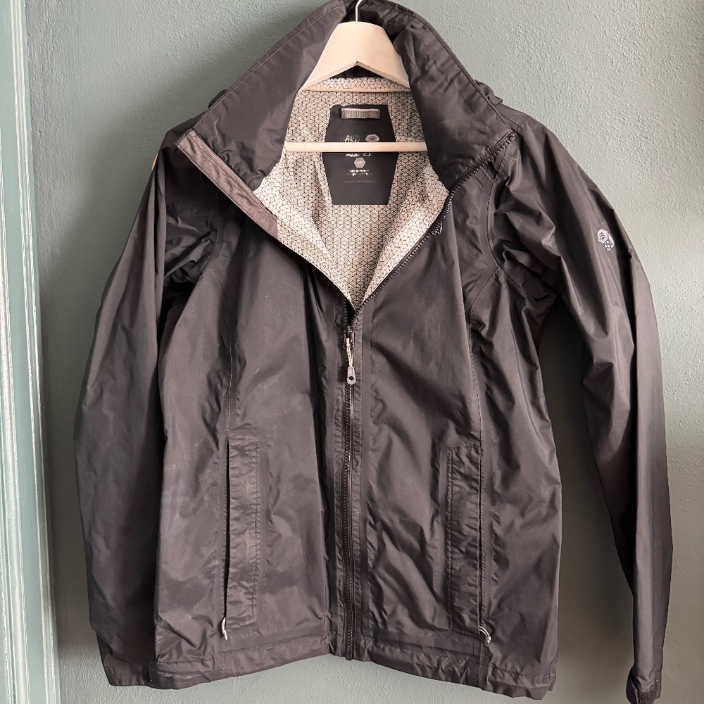 Mountain Hardwear Raincoat Black S